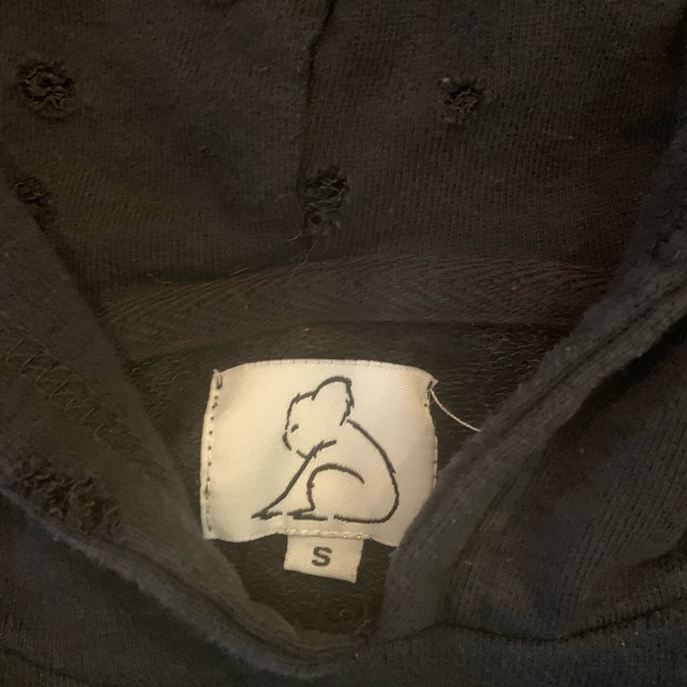 KUWALLA TEE Black LASHES hoodie Small - Picture 7 of 13
